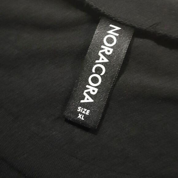 Noracora Black Graphic Owl Books Tea Long Sleeve Shirt #5 - Picture 5 of 5